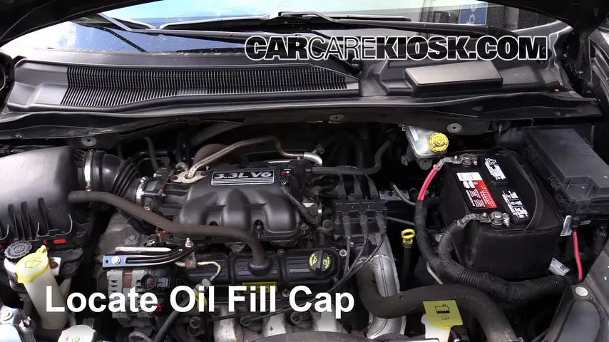 2010 Dodge Grand Caravan SE 3.3L V6 FlexFuel Huile